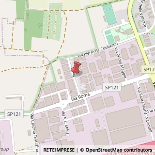 Mappa Via A. B. Sabin, 22, 20873 Cavenago di Brianza, Monza e Brianza (Lombardia)