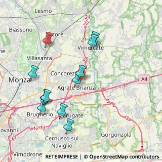 Mappa Via Monte Resegone, 20864 Agrate Brianza MB, Italia (4.05182)