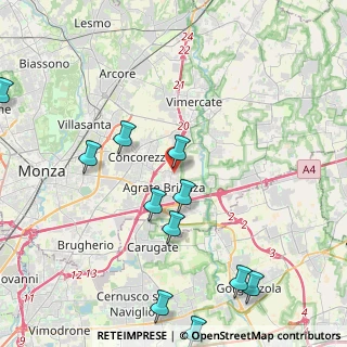 Mappa Via Monte Resegone, 20864 Agrate Brianza MB, Italia (5.445)