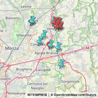 Mappa Via Monte Resegone, 20864 Agrate Brianza MB, Italia (3.38471)