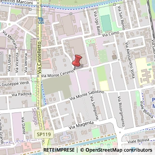 Mappa Via Monte Cervino, 1, 20037 Paderno Dugnano, Milano (Lombardia)