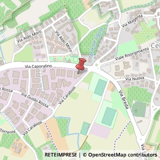 Mappa Via Caporalino, 1, 25060 Cellatica, Brescia (Lombardia)