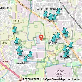 Mappa Via Lainate, 21042 Caronno Pertusella VA, Italia (1.2415)