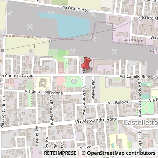 Mappa Via Camillo Benso Conte di Cavour, 85/87, 20030 Senago, Milano (Lombardia)