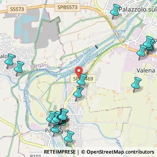 Mappa Via Gonzarola, 25037 Pontoglio BS, Italia (1.534)