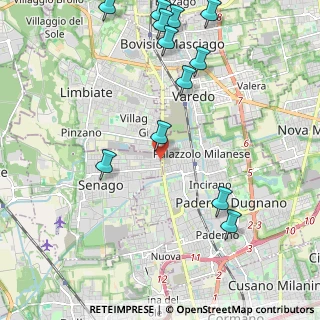 Mappa Via Nigra, 20030 Paderno Dugnano MI, Italia (2.61)