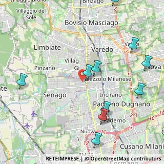 Mappa VIA G. VERDI, 20051 Ceriano Laghetto MB, Italia (2.56364)