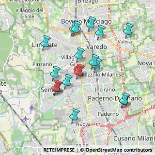 Mappa VIA G. VERDI, 20051 Ceriano Laghetto MB, Italia (1.89471)