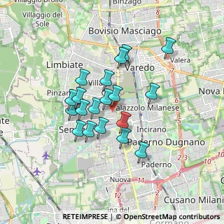 Mappa VIA G. VERDI, 20051 Ceriano Laghetto MB, Italia (1.4)