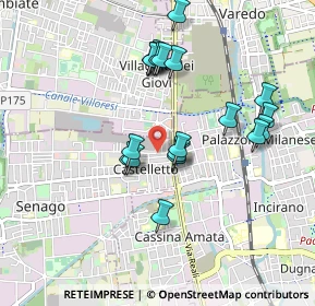 Mappa Via Giuseppe Verdi, 20030 Senago MI, Italia (0.854)