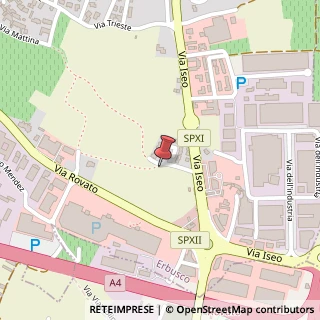 Mappa Via Dei Colli, 20, 25030 Erbusco, Brescia (Lombardia)