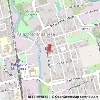 Mappa Via Sant'Ambrogio, 36, 20037 Paderno Dugnano, Milano (Lombardia)