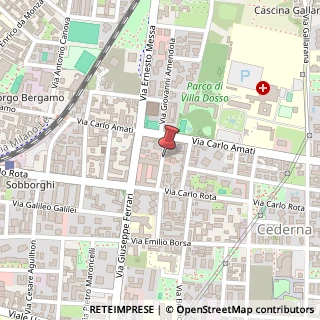 Mappa Via Antonio Fogazzaro, 3, 20900 Monza, Monza e Brianza (Lombardia)