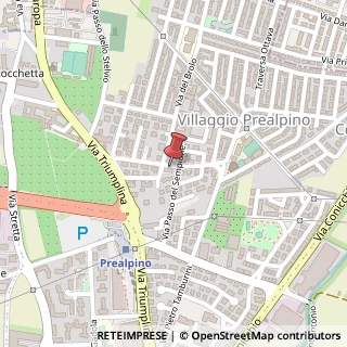 Mappa VIA PRIMA, 42, 25100 Brescia, Brescia (Lombardia)