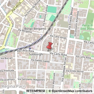 Mappa Via Carlo Rota, 12, 20900 Monza, Monza e Brianza (Lombardia)
