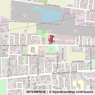 Mappa Via Camillo Benso Conte di Cavour, 79, 20030 Senago, Milano (Lombardia)