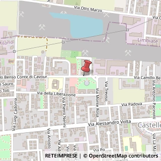 Mappa Via Camillo Benso Conte di Cavour, 57, 20030 Senago, Milano (Lombardia)