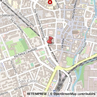 Mappa Via Alessandro Manzoni, 31, 20900 Monza, Monza e Brianza (Lombardia)
