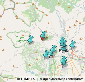Mappa Via Oremo, 13814 Pollone BI, Italia (3.72909)