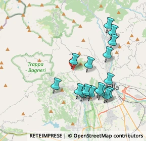 Mappa Via Oremo, 13814 Pollone BI, Italia (3.66625)