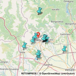 Mappa Strada al Cervo, 13900 Biella BI, Italia (11.93267)