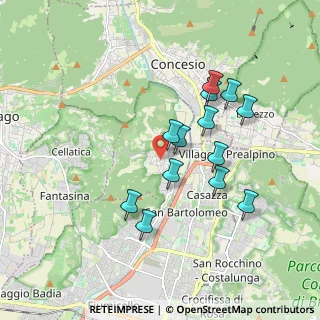 Mappa Via Gioacchino Rossini, 25060 Collebeato BS, Italia (1.63231)