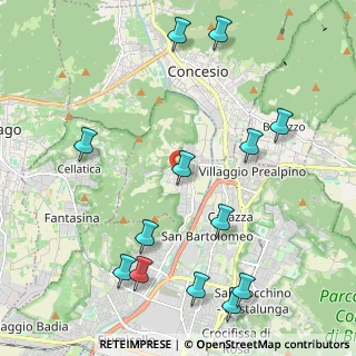 Mappa Via Gioacchino Rossini, 25060 Collebeato BS, Italia (2.53)