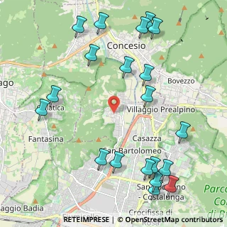 Mappa Via Gioacchino Rossini, 25060 Collebeato BS, Italia (2.6705)