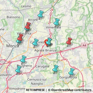 Mappa Via Nino Bixio, 20864 Agrate Brianza MB, Italia (4.33857)