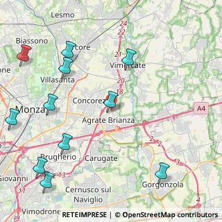 Mappa Via Nino Bixio, 20864 Agrate Brianza MB, Italia (5.62545)