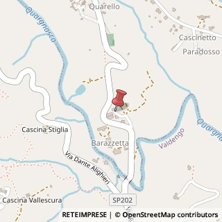Mappa Frazione Barazzetta, 4, 13844 Piatto, Biella (Piemonte)