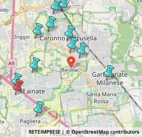 Mappa Largo Wolfgang Amadeus Mozart, 21042 Caronno Pertusella VA, Italia (2.3525)