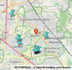 Mappa Largo Wolfgang Amadeus Mozart, 21042 Caronno Pertusella VA, Italia (2.09727)