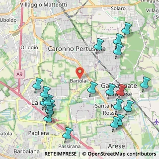 Mappa Largo Wolfgang Amadeus Mozart, 21042 Caronno Pertusella VA, Italia (2.6455)