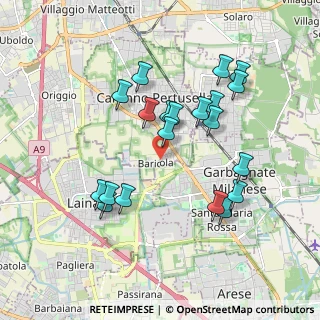 Mappa Largo Wolfgang Amadeus Mozart, 21042 Caronno Pertusella VA, Italia (1.79)