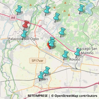 Mappa Via Don Santo Antomelli, 25033 Cologne BS, Italia (4.54077)