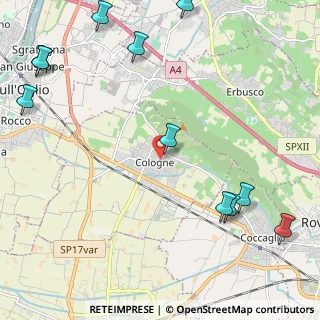 Mappa Via Don Santo Antomelli, 25033 Cologne BS, Italia (3.05182)