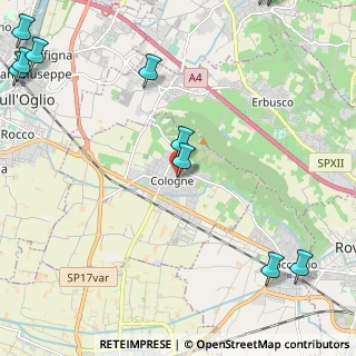 Mappa Via Don Santo Antomelli, 25033 Cologne BS, Italia (3.4)