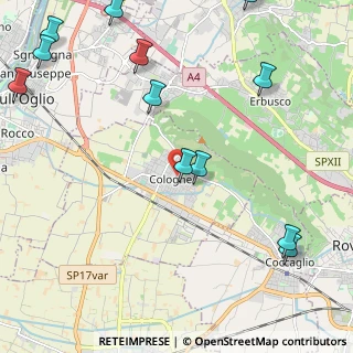 Mappa Via Don Santo Antomelli, 25033 Cologne BS, Italia (2.96333)