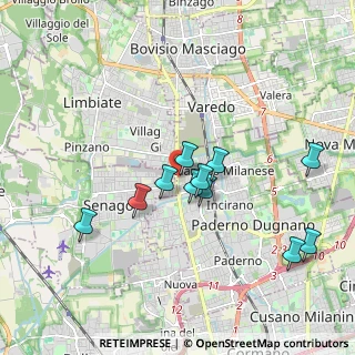 Mappa SP44, 20030 Paderno Dugnano MI, Italia (1.68091)