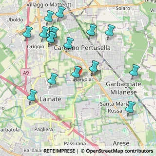 Mappa Vicolo Maderna, 21042 Caronno Pertusella VA, Italia (2.32556)