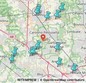 Mappa Vicolo Maderna, 21042 Caronno Pertusella VA, Italia (4.79)