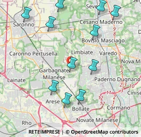 Mappa Via Cascina San Giuseppe, 20030 Senago MI, Italia (4.59455)