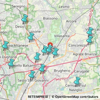 Mappa Via San Martino, 20052 Monza MB (4.98308)