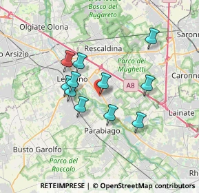 Mappa Via G. Verga, 20028 San Vittore Olona MI, Italia (2.81636)