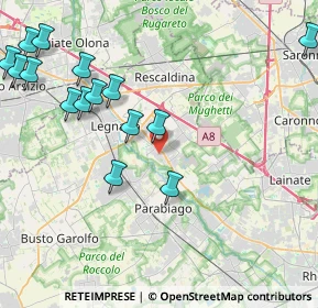 Mappa Via Giuseppe Mazzini, 20028 San Vittore Olona MI, Italia (5.09333)