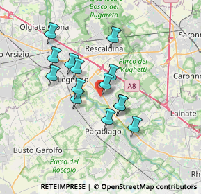 Mappa Via G. Verga, 20028 San Vittore Olona MI, Italia (2.82429)