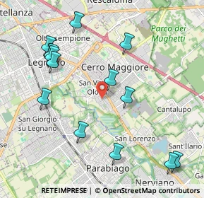 Mappa Via G. Verga, 20028 San Vittore Olona MI, Italia (2.30571)