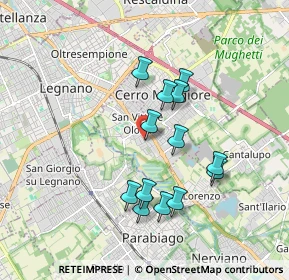 Mappa Via G. Verga, 20028 San Vittore Olona MI, Italia (1.58692)