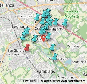 Mappa Via Giuseppe Mazzini, 20028 San Vittore Olona MI, Italia (1.486)